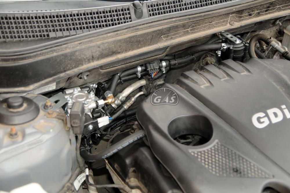 ГБО на Hyundai Sonata 2.4 GDI (США) 