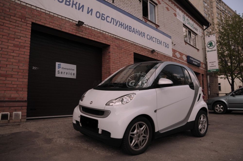 ГБО на Smart Coupe