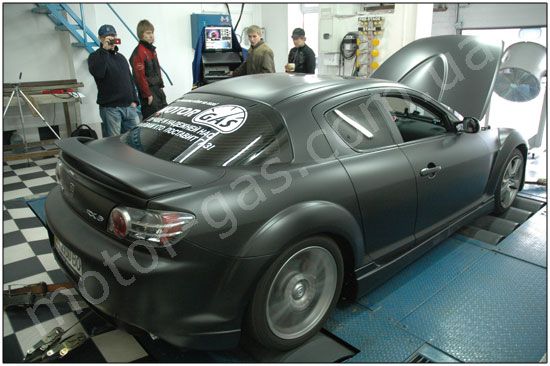 ГБО на Mazda RX8