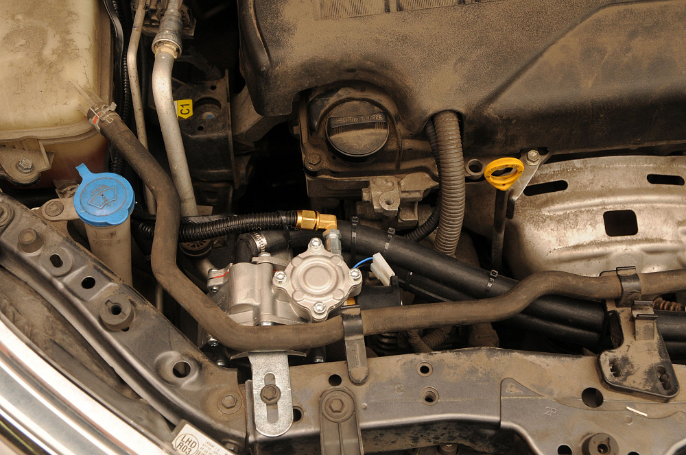 ГБО на Toyota Corolla 1.3 2014