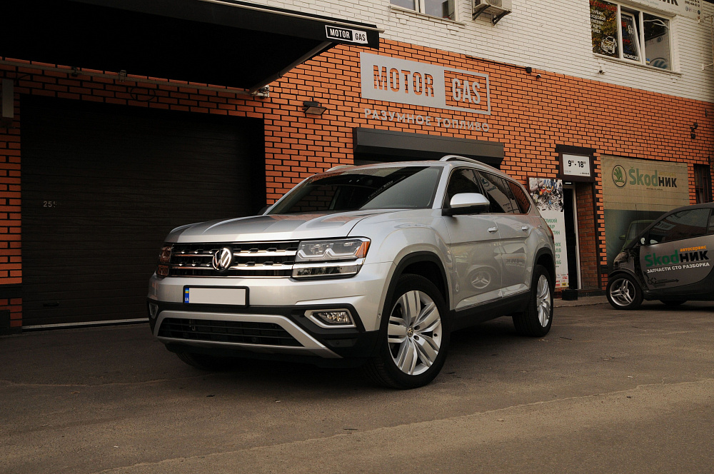 ГБО на Volkswagen Atlas 3.6 2018 