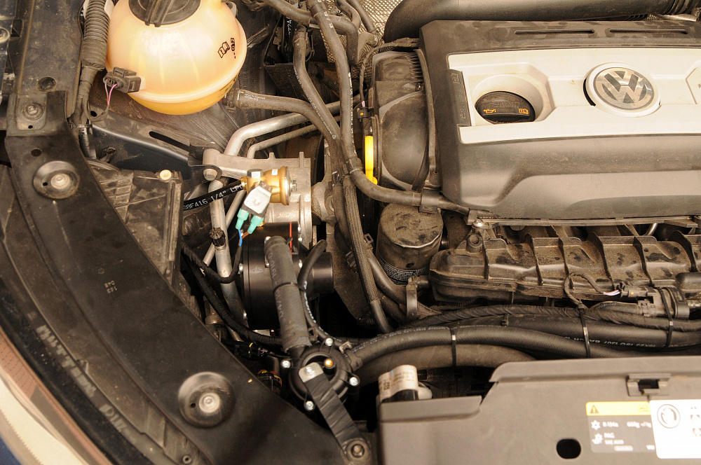 ГБО на Volkswagen Tiguan 2.0 2013