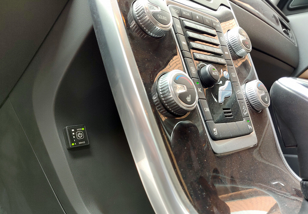 ГБО на Volvo XC70 2.5 2016