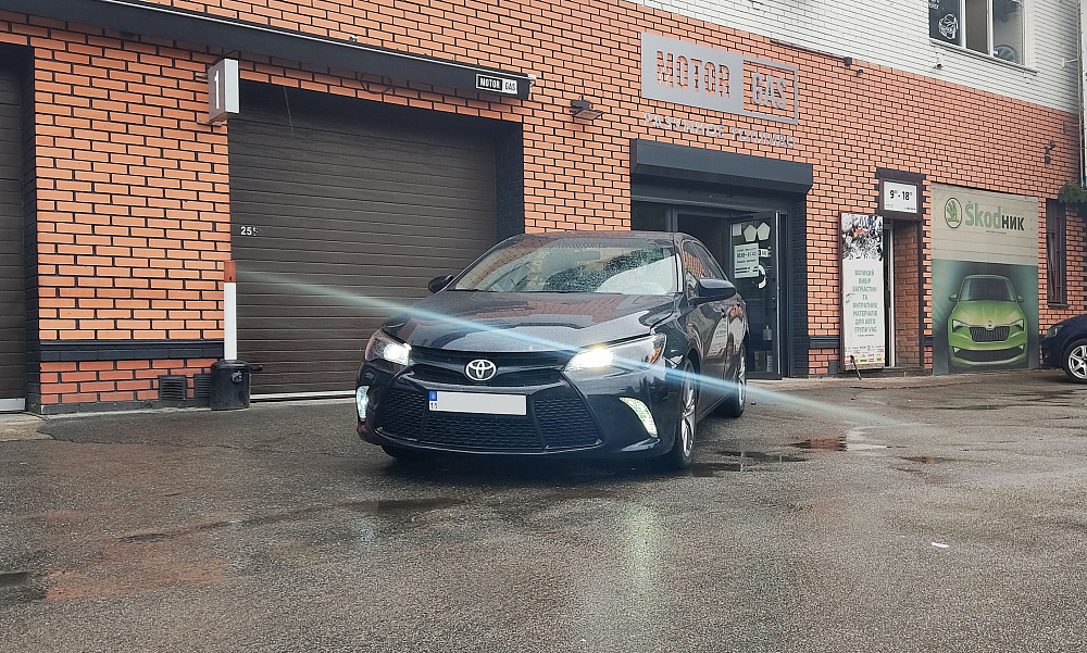 ГБО на Toyota Camry 2.5 2017 (США)