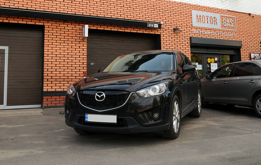 ГБО на Mazda CX-5 2.5 2013