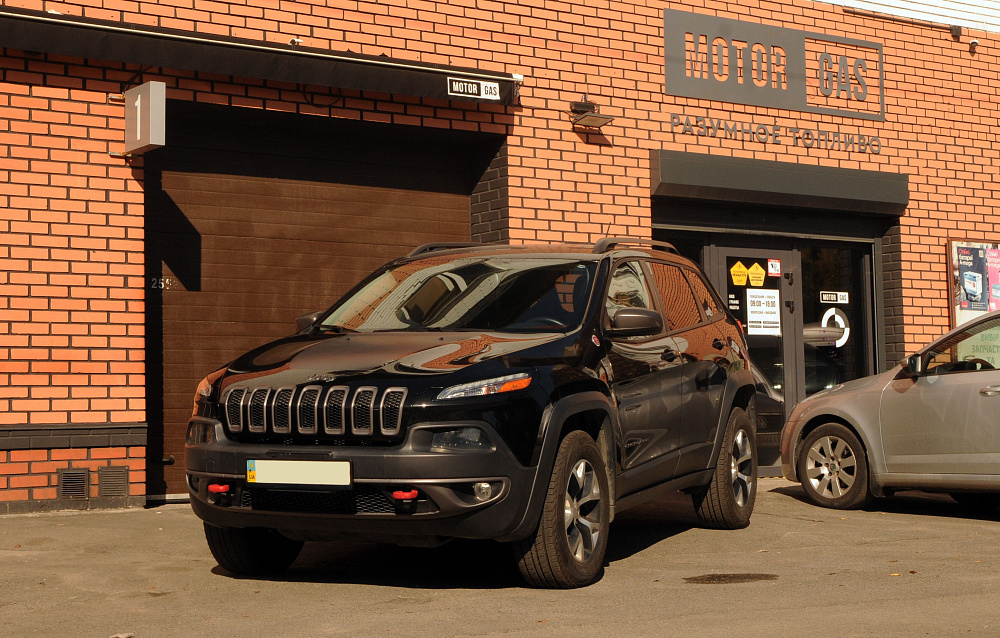 ГБО на Jeep Cherokee 3.2 2015