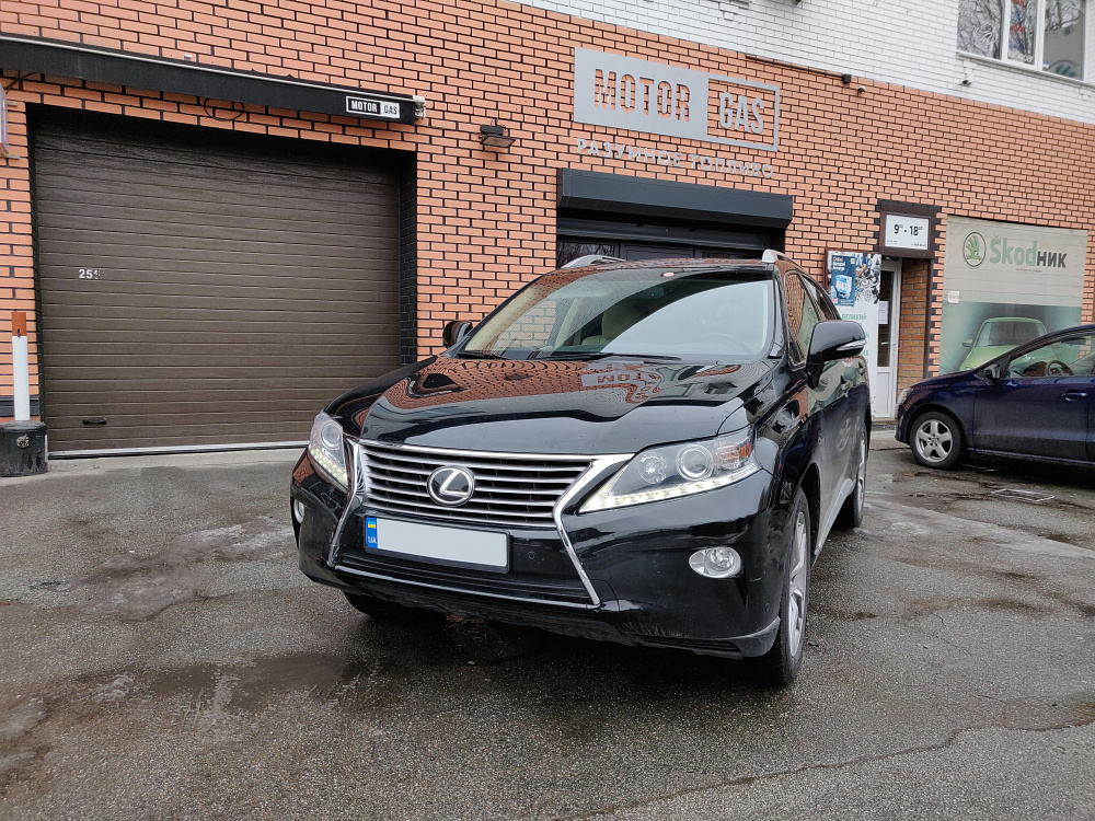ГБО на Lexus RX350 3.5 2014