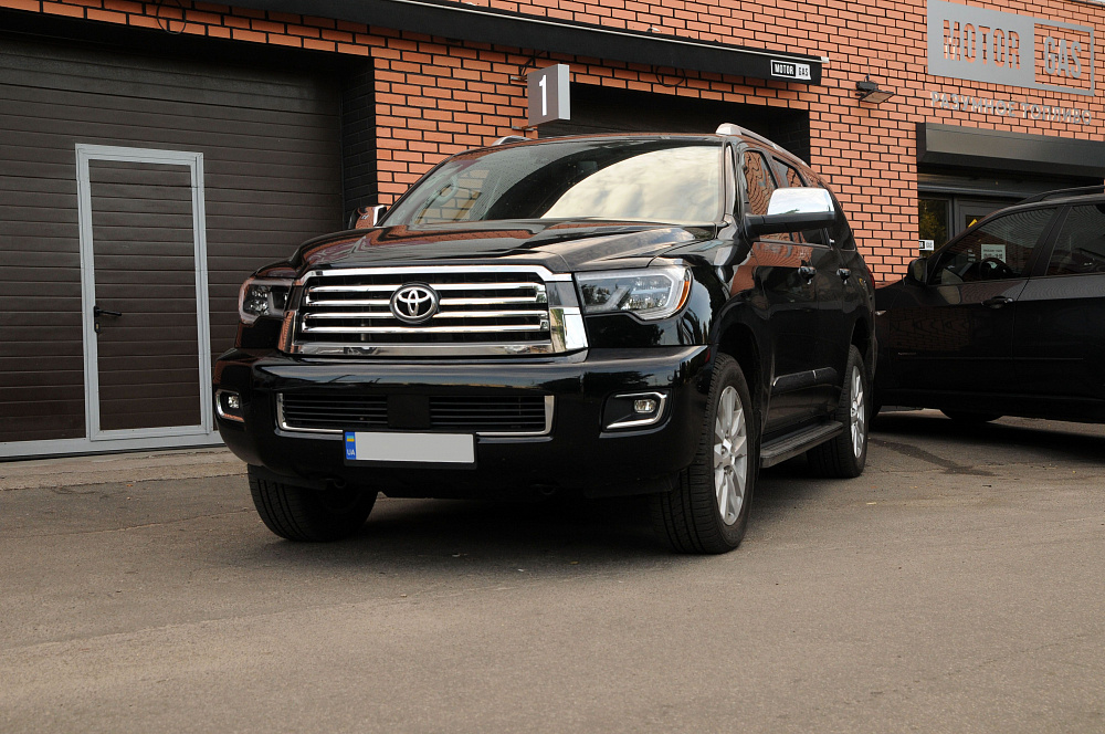 ГБО на Toyota Sequoia 5.7 2020
