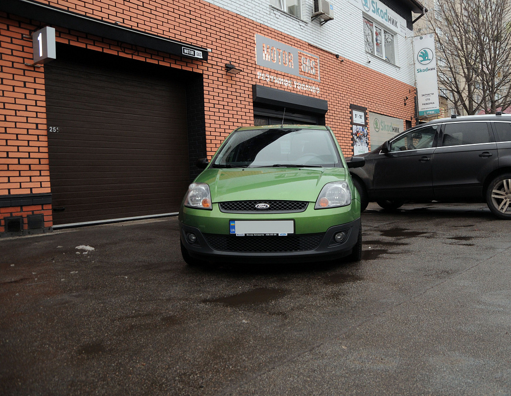 гбо на Ford Fiesta 1.4 2008