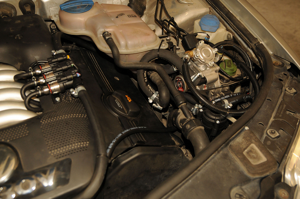 ГБО на Volkswagen Passat  2.8 2005