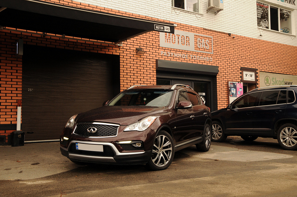 ГБО на Infiniti QX50 3.7 2015