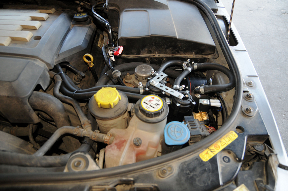 ГБО на Land Rover Range Rover Sport 4.4 2007