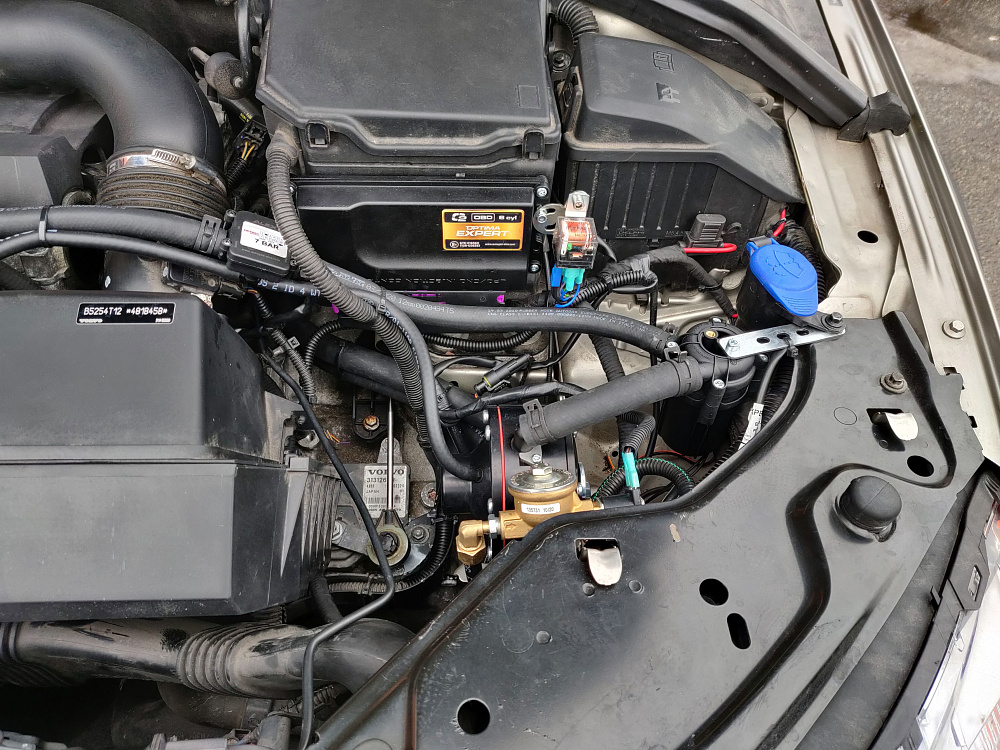 ГБО на Volvo XC70 2.5 2016
