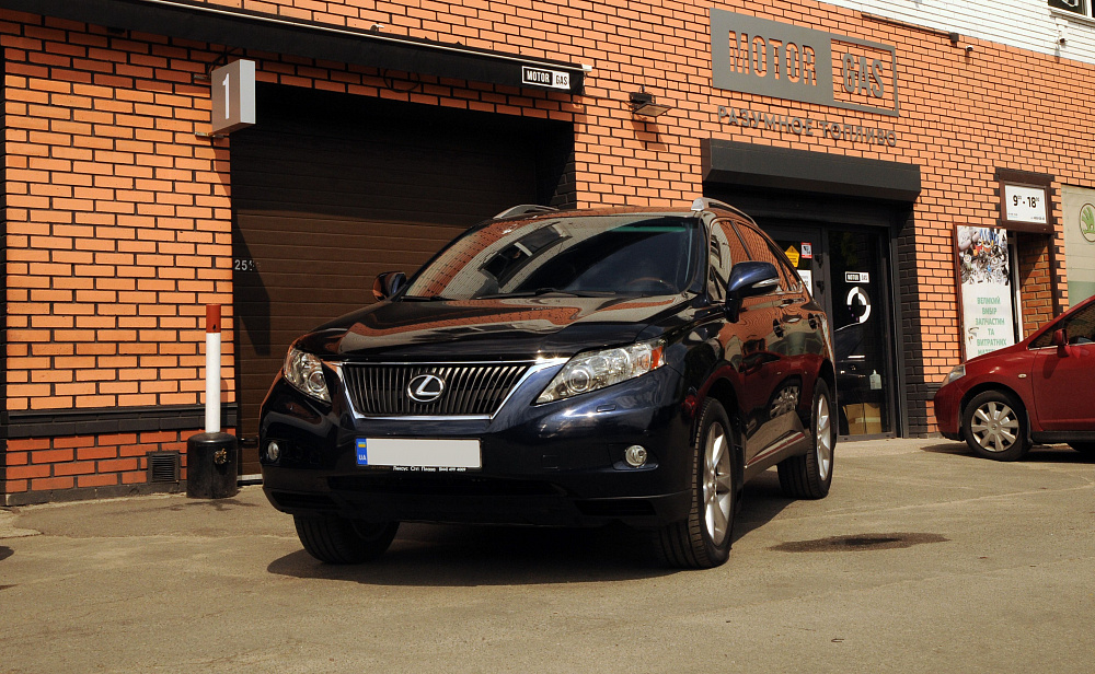 ГБО на Lexus RX 350 3.5 2009