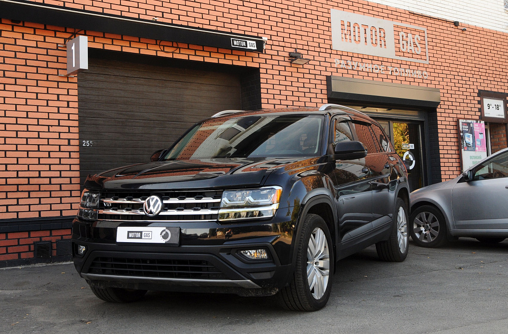 ГБО на Volkswagen Atlas 3.6 2018 (США)