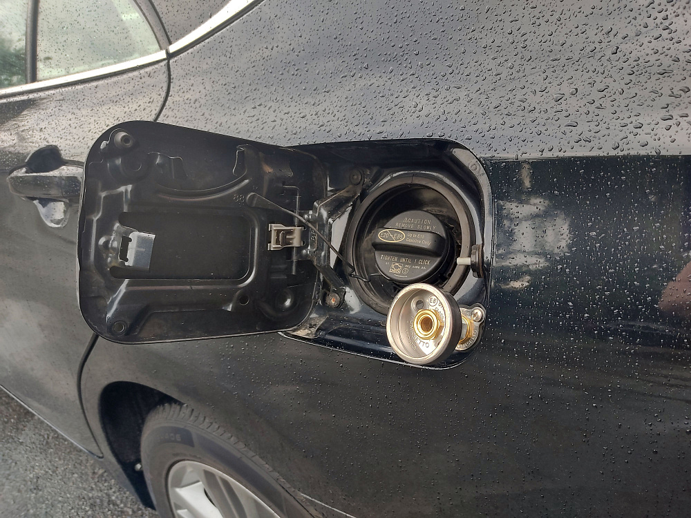 ГБО на Toyota Camry 2.5 2017 (США)