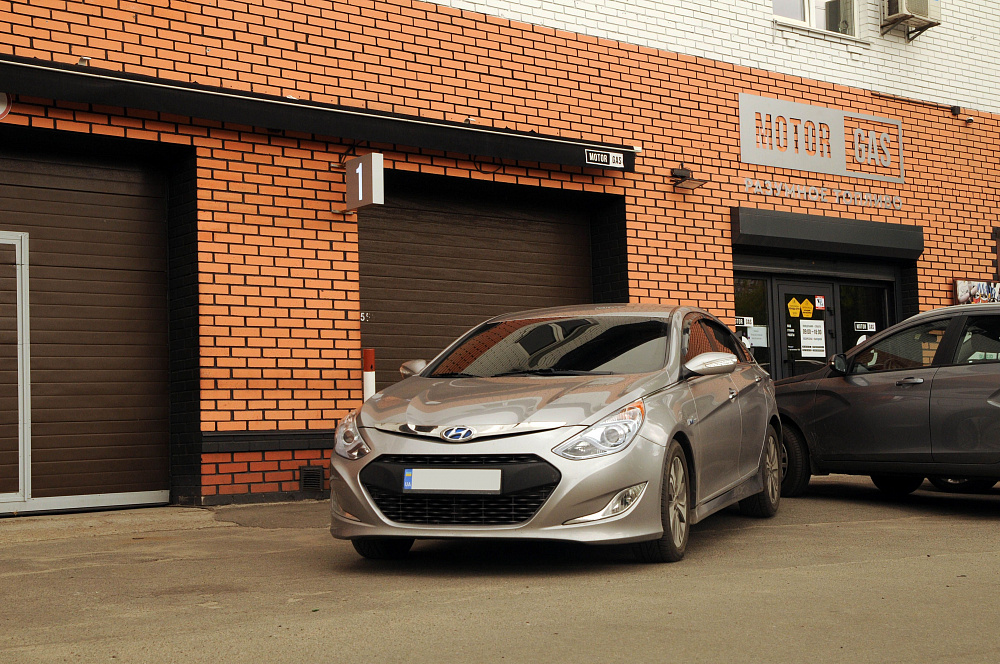 ГБО на Hyundai Sonata Hybryd 2.4 2013