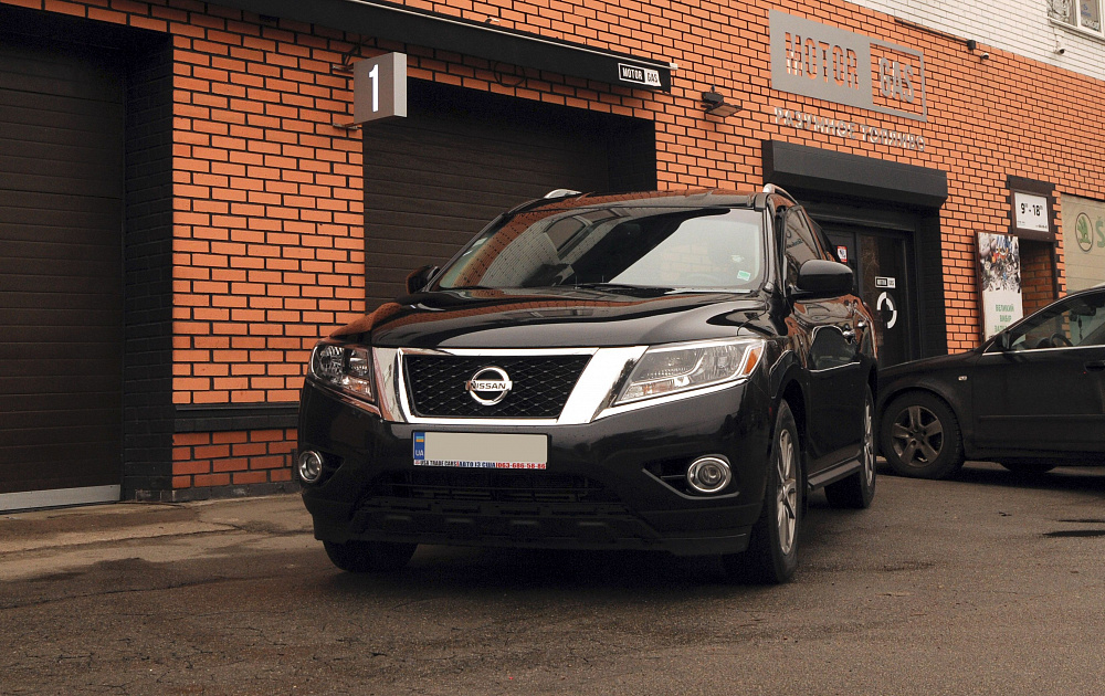 ГБО на nissan pathfinder 3.5