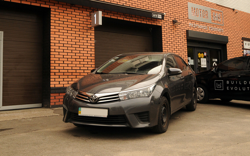 ГБО на Toyota Corolla 1.3 2014
