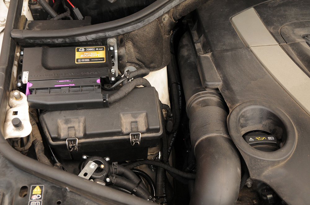 ГБО на Mercedes-Benz ML 550 5.5 2011