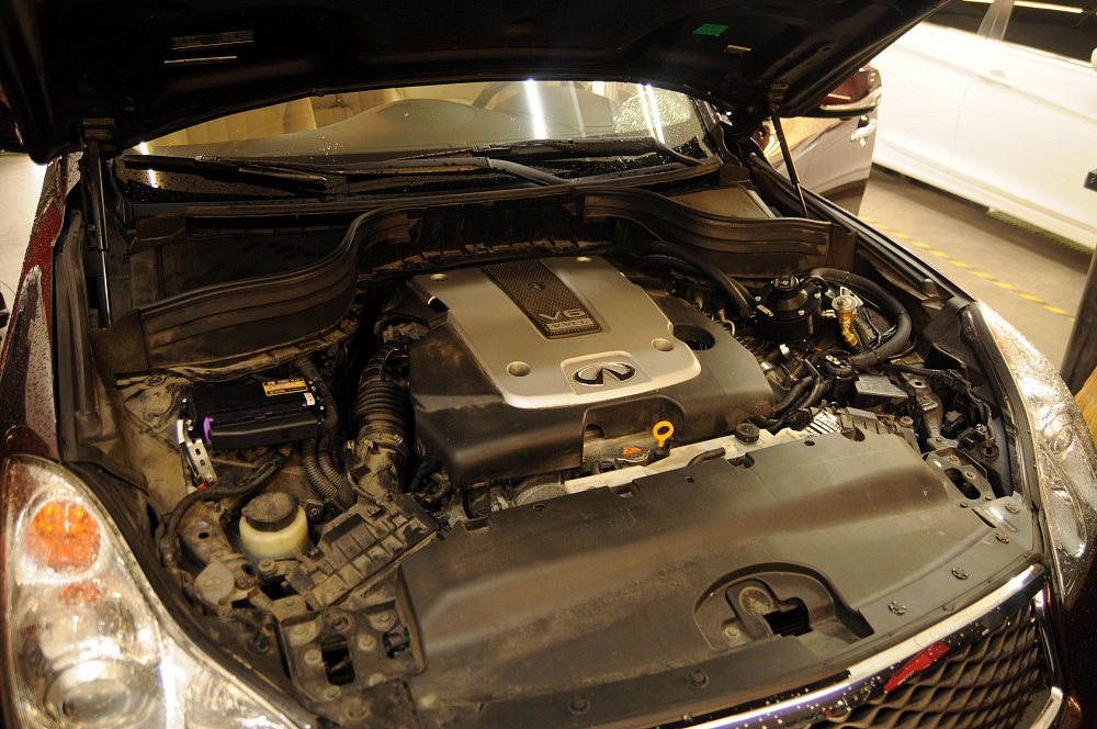ГБО на Infiniti QX50 3.7 2015