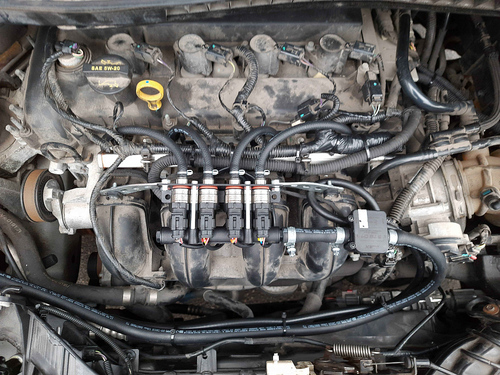 ГБО на FORD TRANSIT CONNECT 2.5 2015